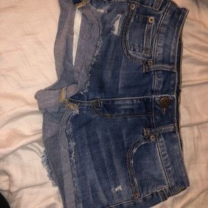 Low-Rise American Eagle Short Shorts